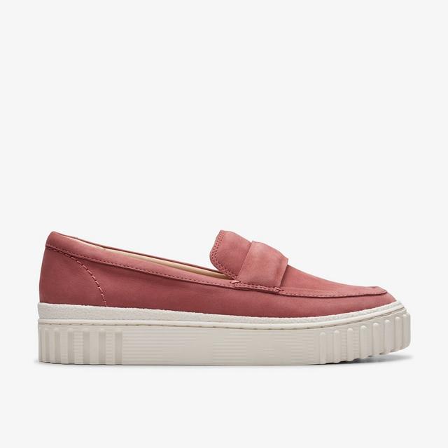 Clarks MUJERES Mayhill Cove Nubuck rosa polvoriento Mayhill Cove