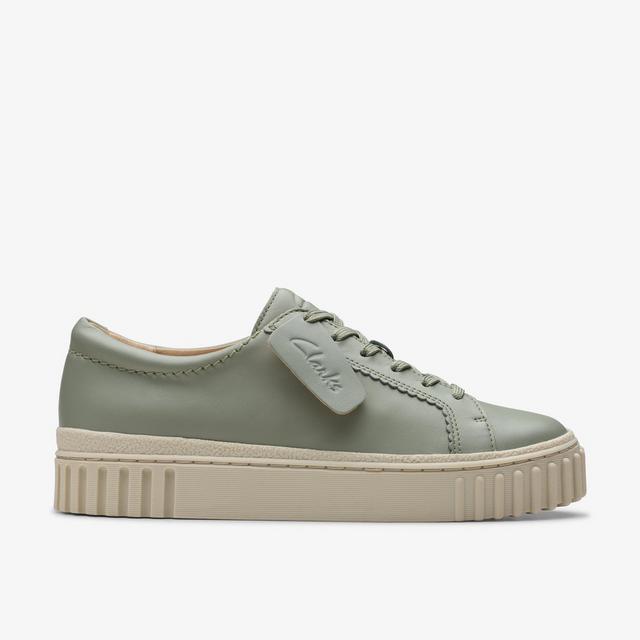 Clarks MUJERES Mayhill Walk en cuero verde claro Mayhill Walk