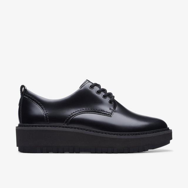 Clarks MUJERES OriannaW Derby Cuero Negro OriannaW Derby