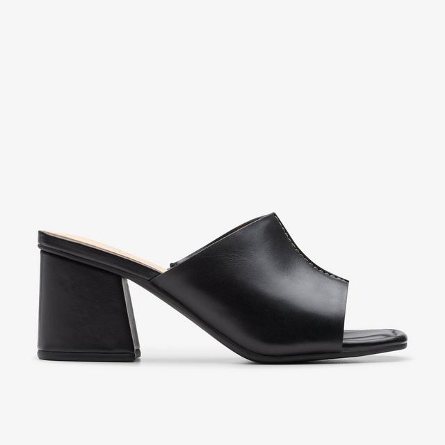 Clarks MUJERES Siara65 Band Cuero Negro Siara65 Band
