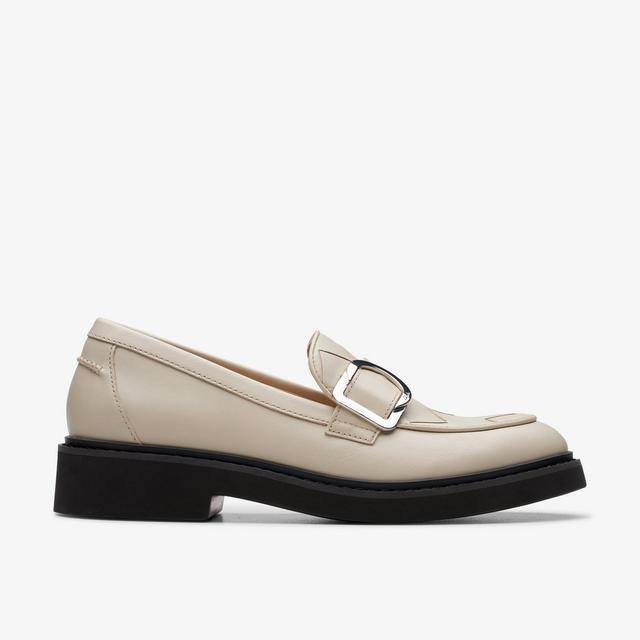 Clarks MUJERES Splend Penny Cuero Marfil Splend Penny