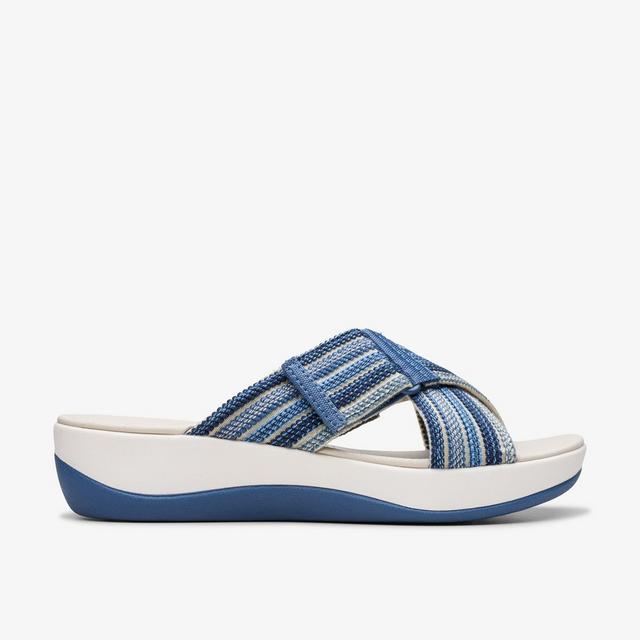 Clarks Sandalias Combinación Azul para Mujer Arla Wave