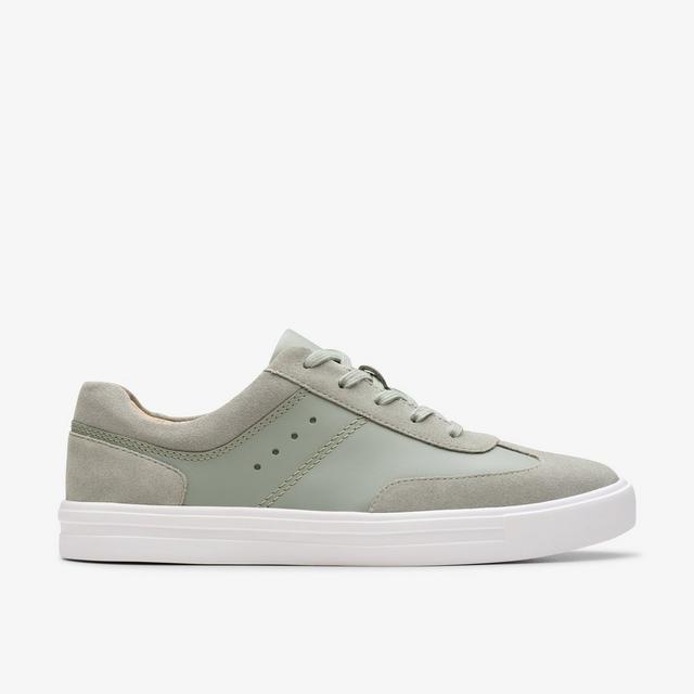 Clarks Zapatillas Makea Court Verde Claro para Mujer