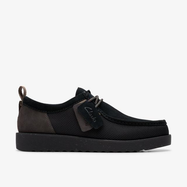 Clarks Zapatos para hombre WallabeeFTR2Lo combinación negra Wallabee