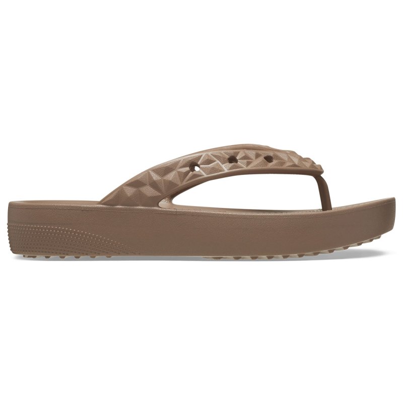 Crocs Chanclas con plataforma de mujer Geometric W