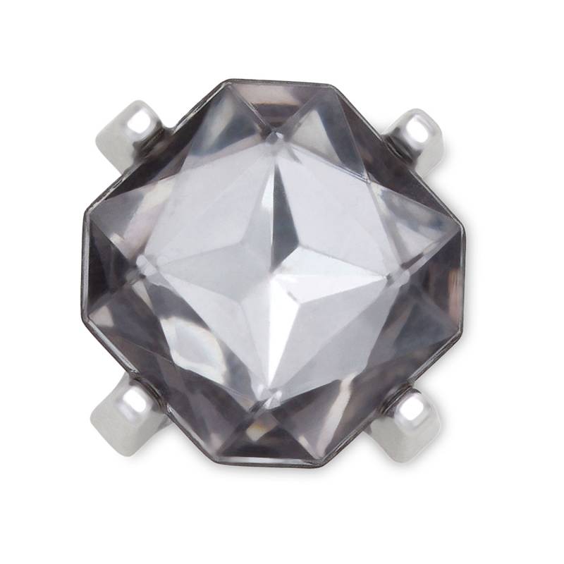 Crocs Gema cuadrada de carbón