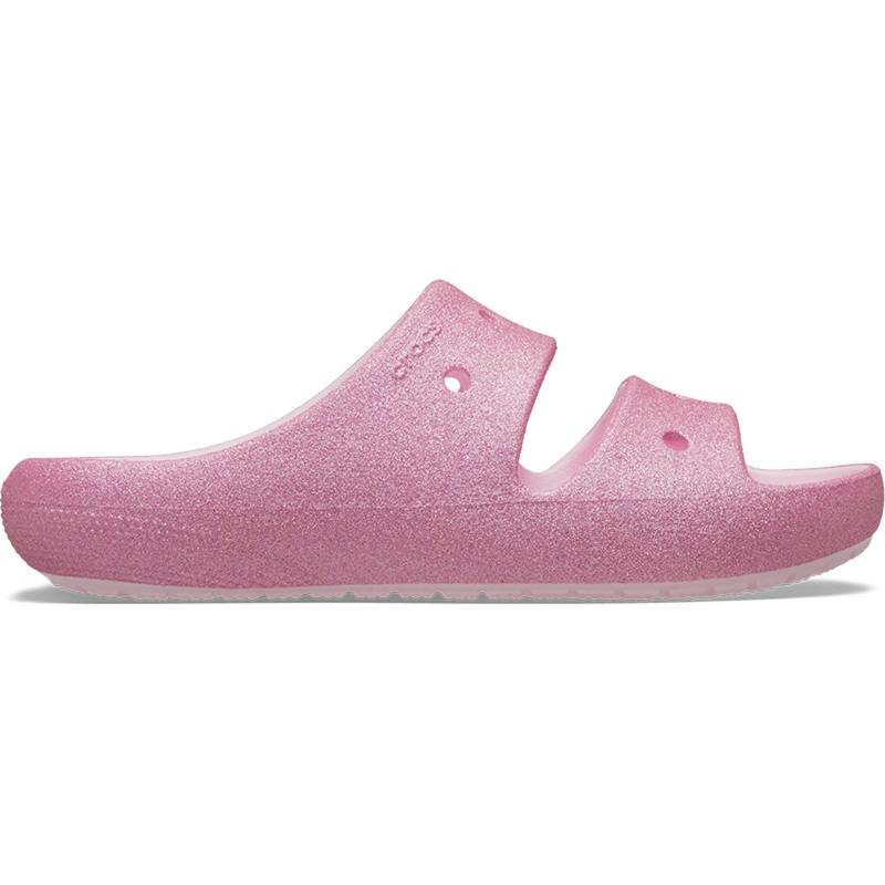 Crocs Sandalias de niños Classic Glitter v2 K