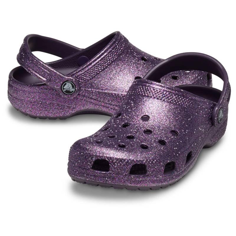 Crocs Zueco De Niños Classic Space Glitter K