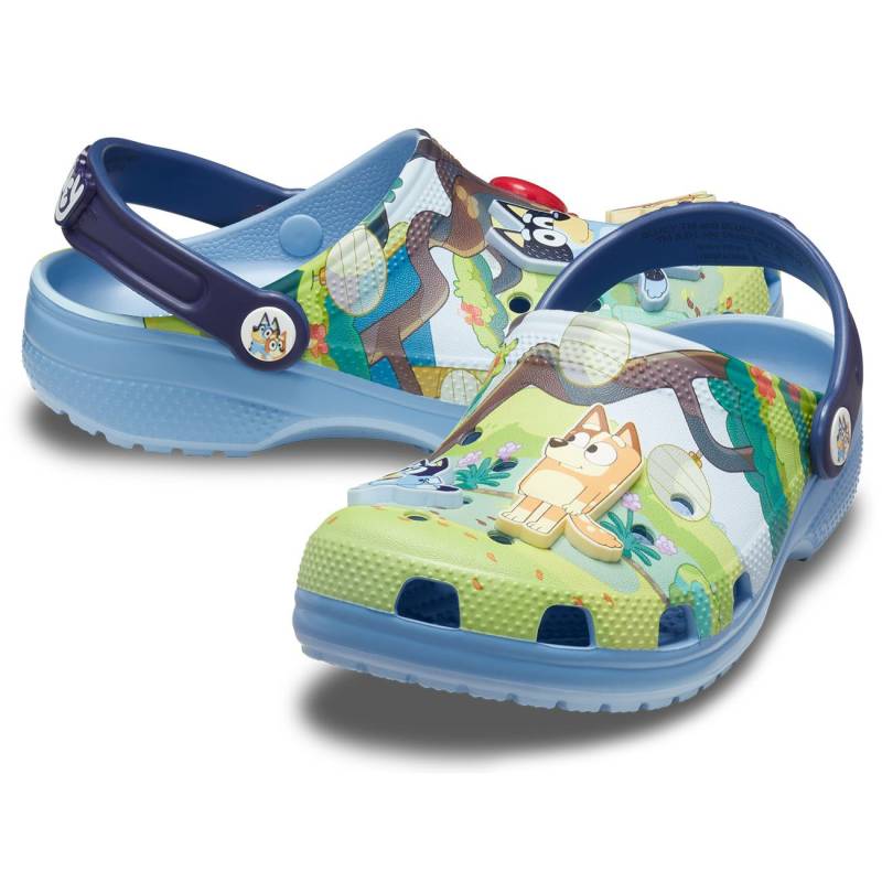 Crocs Zuecos De Niños Classic Bluey T