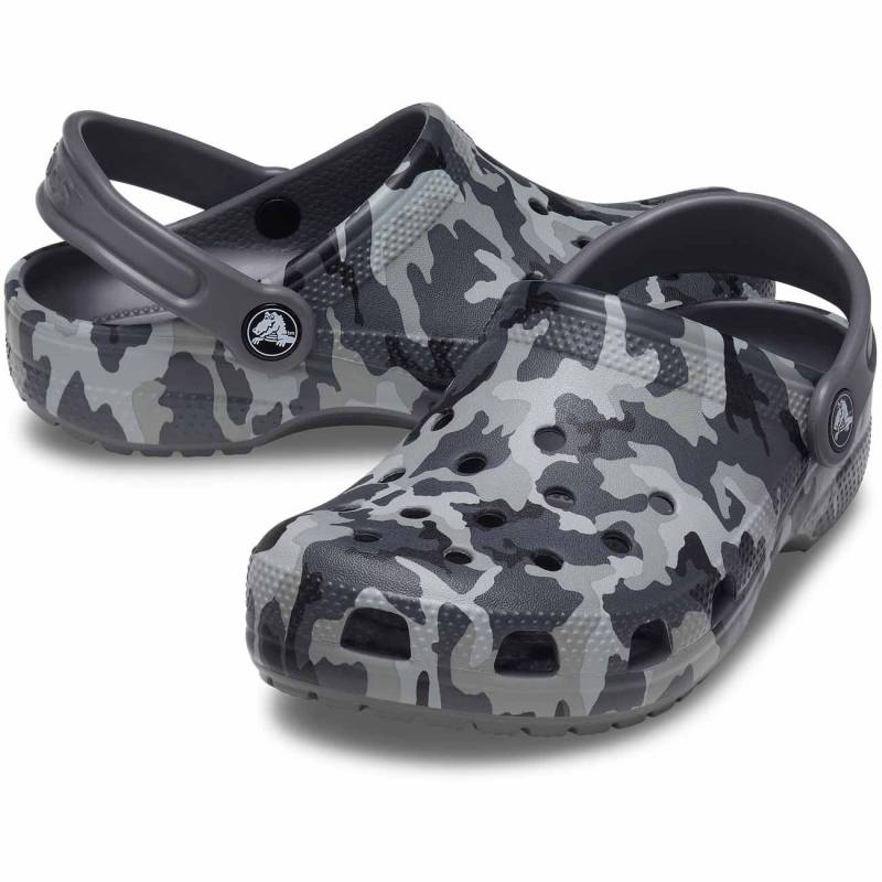 Crocs Zuecos De Niños Classic Camo T