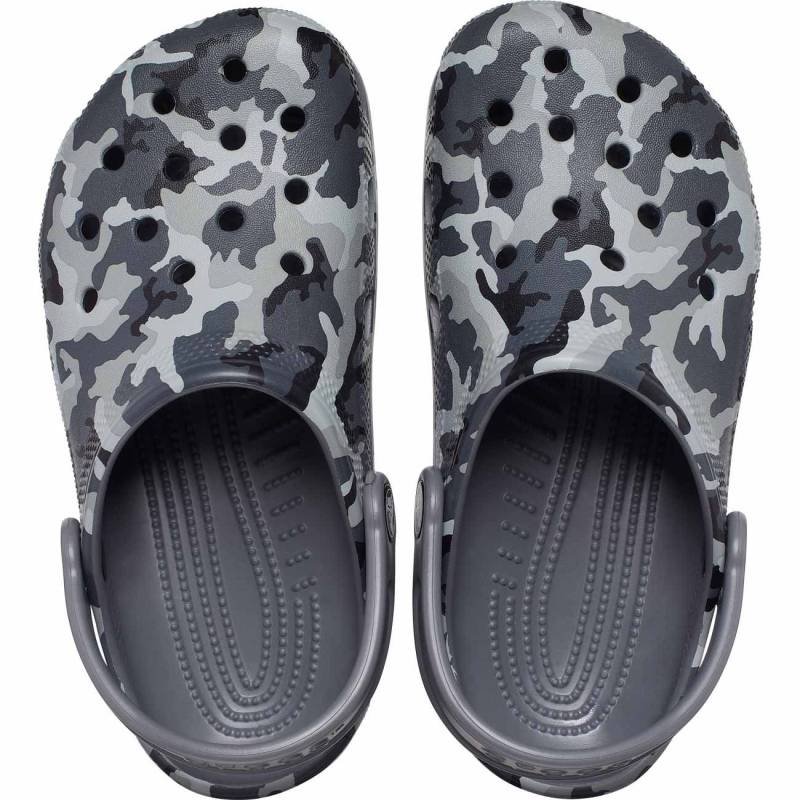 Crocs Zuecos De Niños Classic Camo T