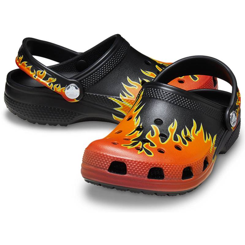 Crocs Zuecos De Niños Classic Flames K