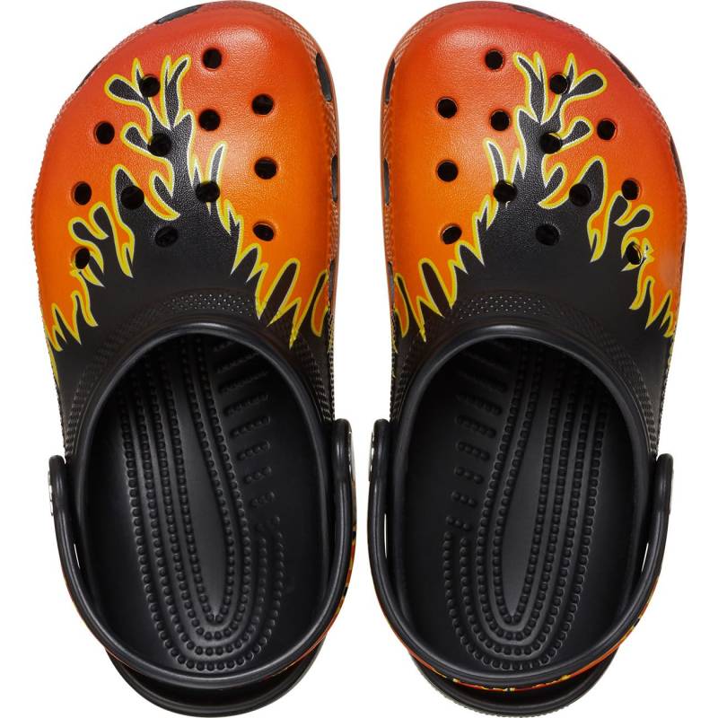 Crocs Zuecos De Niños Classic Flames K