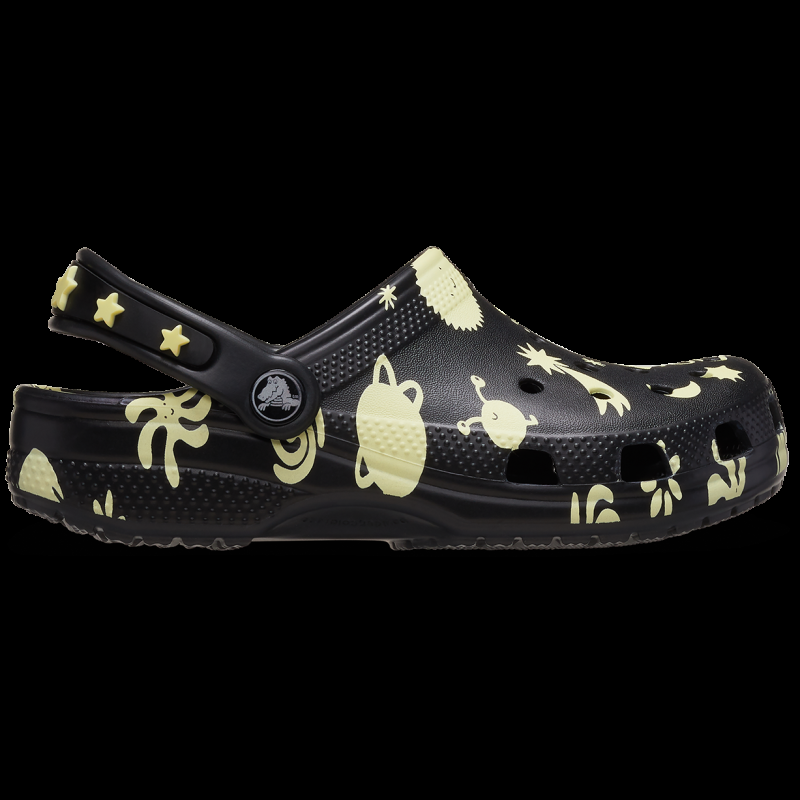 Crocs Zuecos De Niños Classic Glow Space K