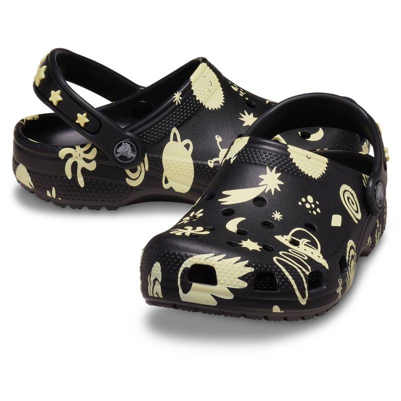 Crocs Zuecos De Niños Classic Glow Space K