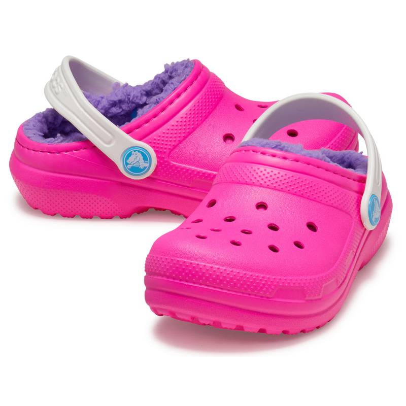 Crocs Zuecos De Niños Classic Lined Clog K