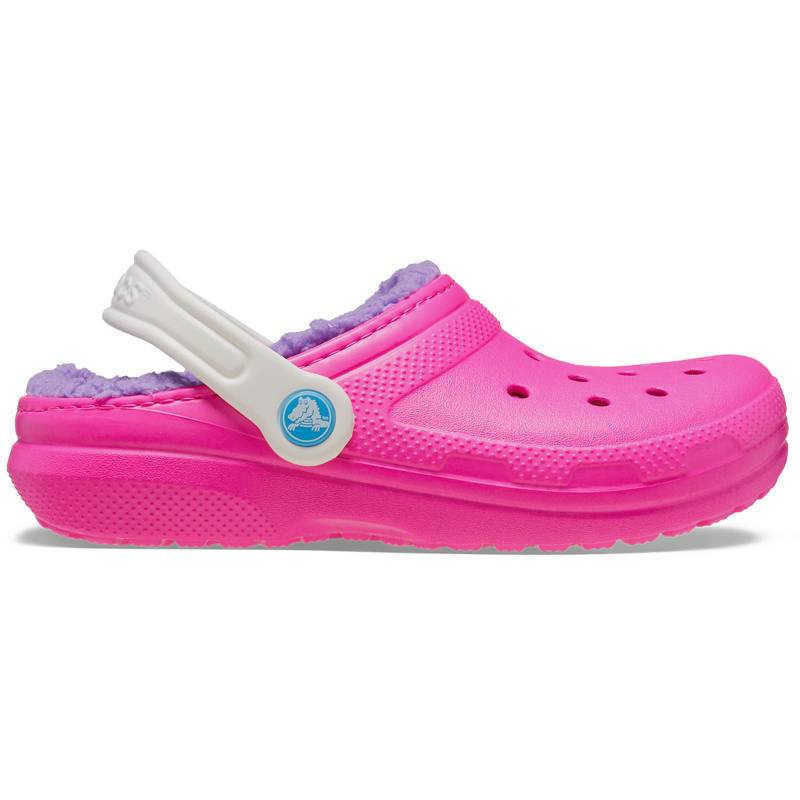 Crocs Zuecos de niños Classic Lined Clog T