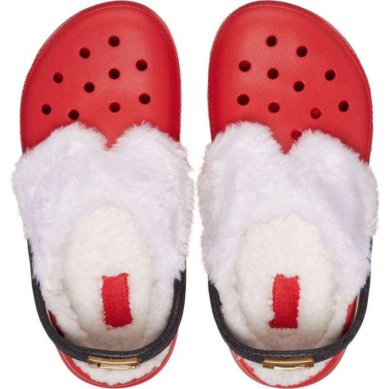 Crocs Zuecos De Niños Classic Lined Santa Clog T