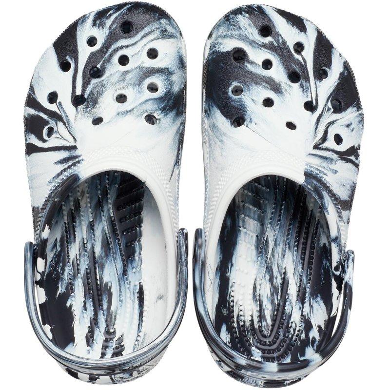 Crocs Zuecos De Niños Classic Marbled K