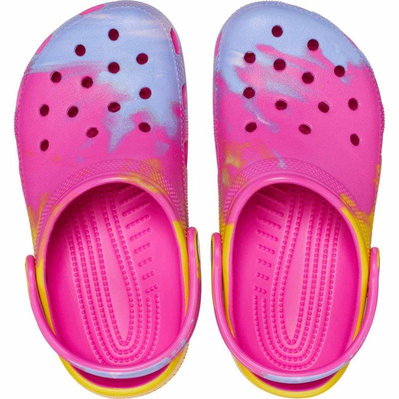 Crocs Zuecos De Niños Classic Ombre K