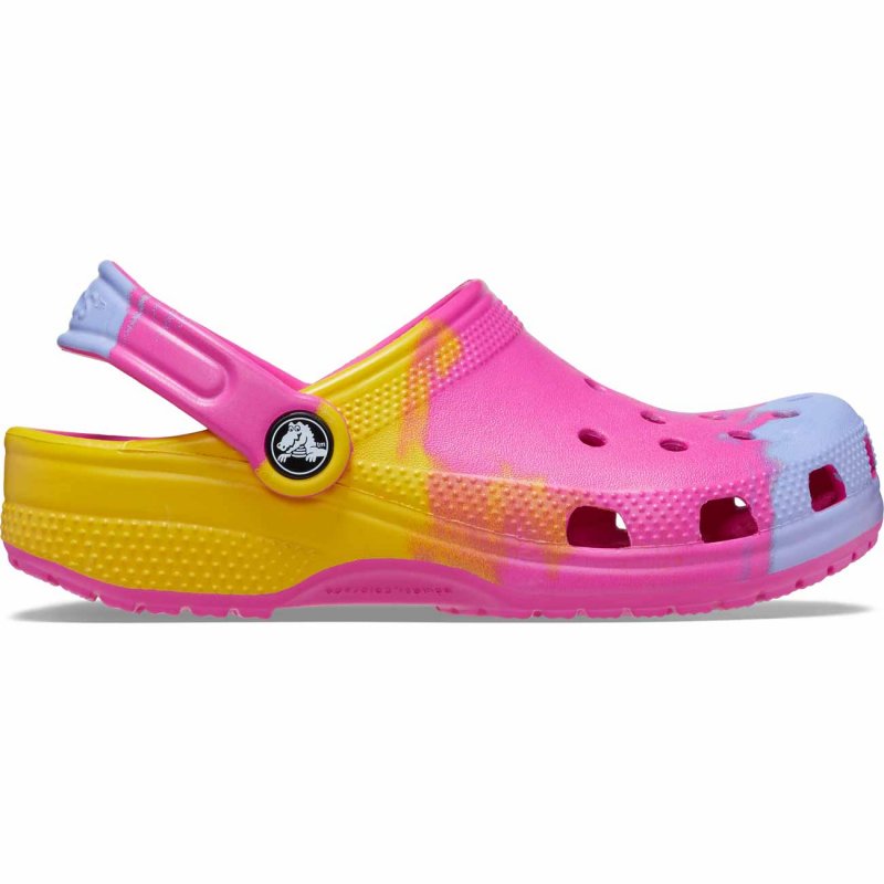 Crocs Zuecos de niños Classic Ombre K