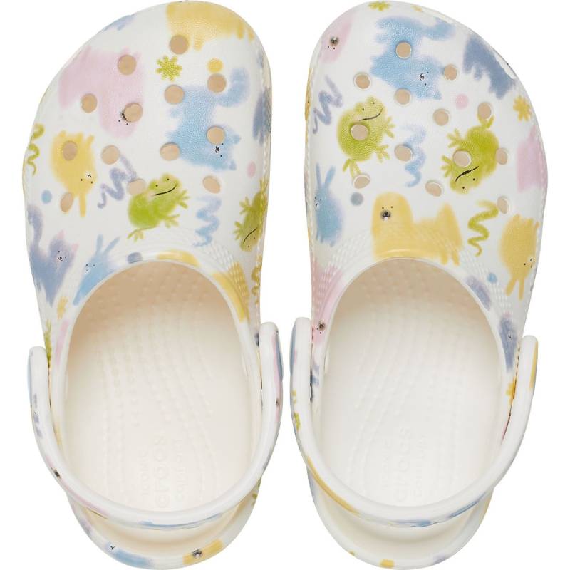 Crocs Zuecos De Niños Classic Pastel Pets T