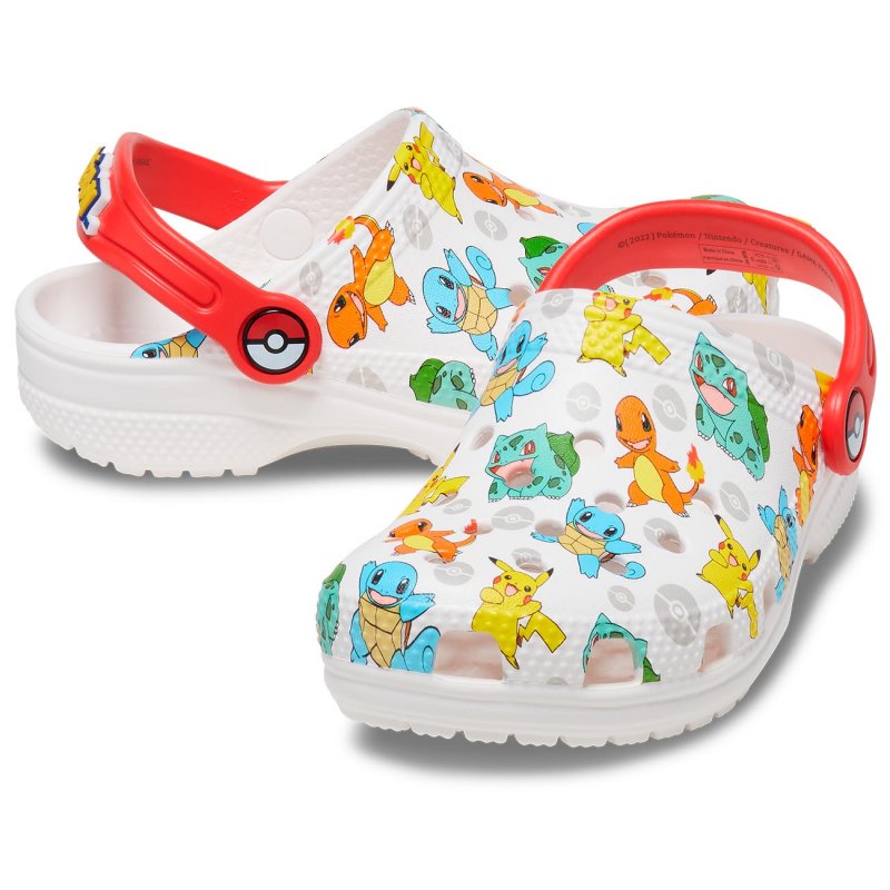 Crocs Zuecos De Niños Classic Pokemon K