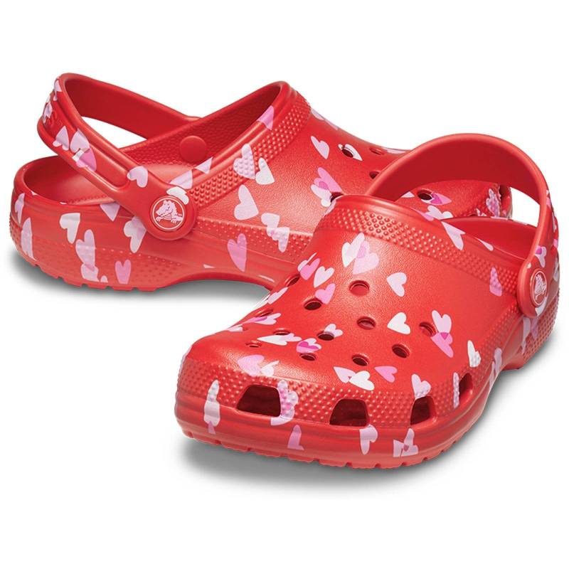 Crocs Zuecos De Niños Classic San Valentín T