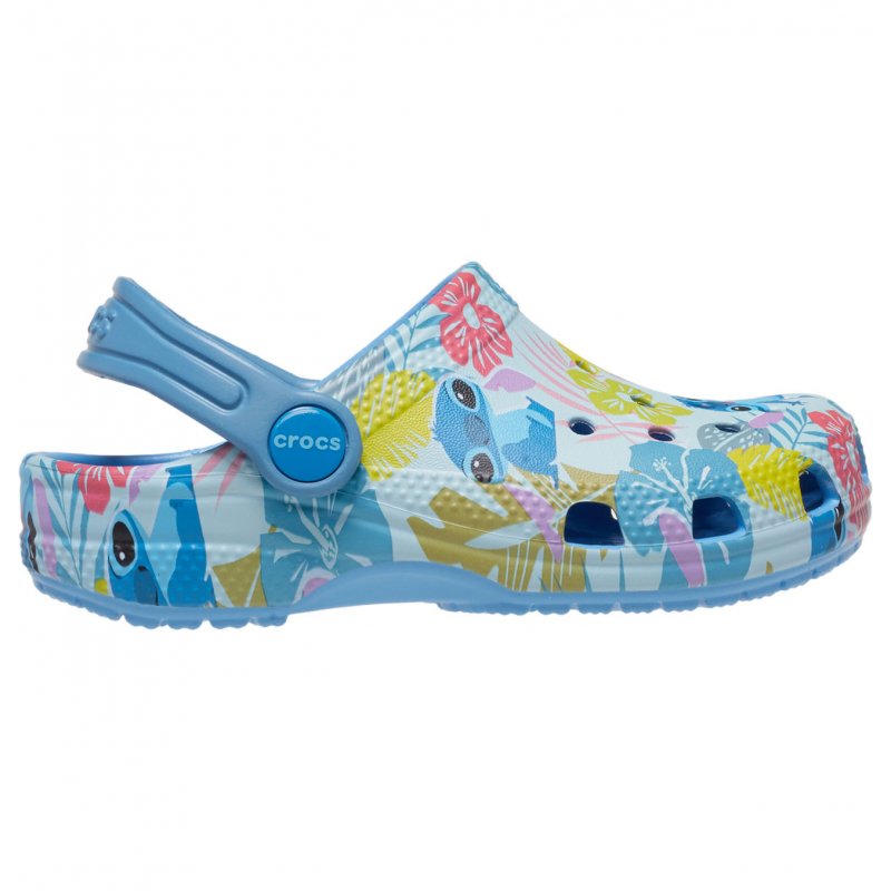 Crocs Zuecos de niños Classic Stitch T