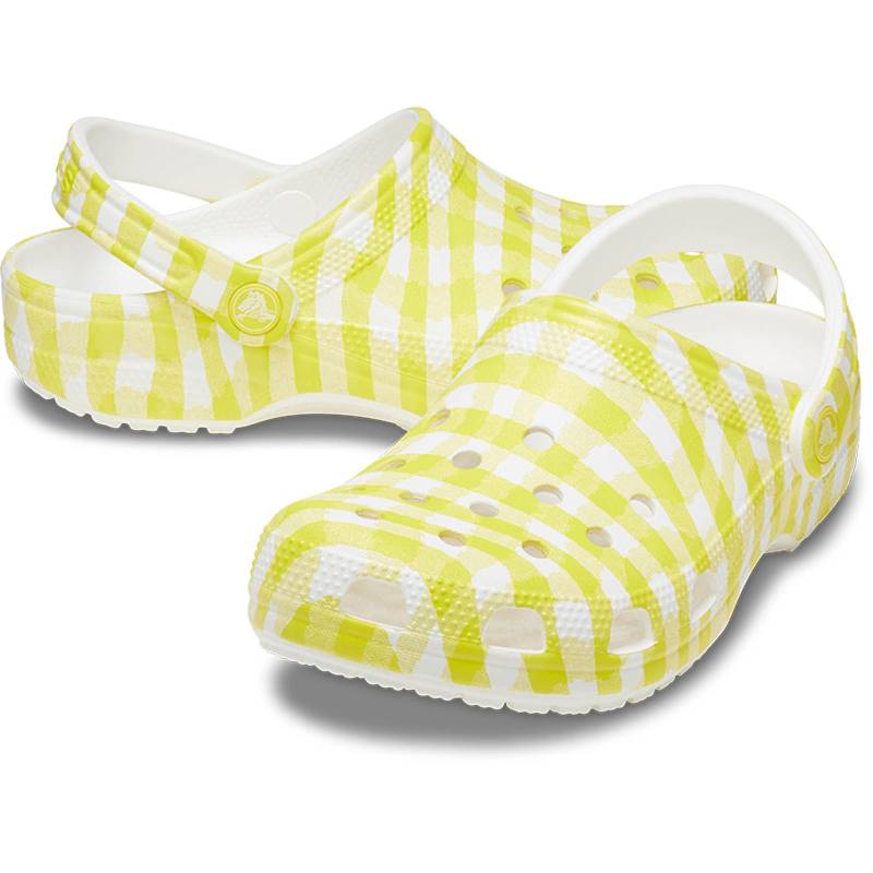 Crocs Zuecos Unisex Classic Gingham U