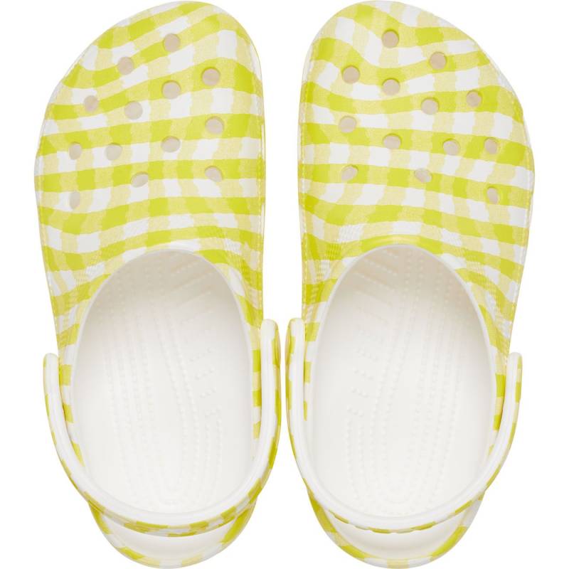 Crocs Zuecos Unisex Classic Gingham U