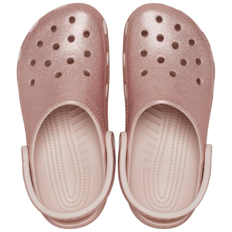 Crocs Zuecos Unisex Classic Glitter U