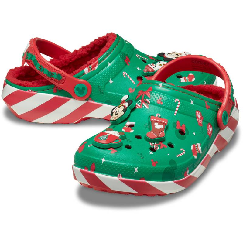 Crocs Zuecos Unisex Classic Lined Mickey Xmas U