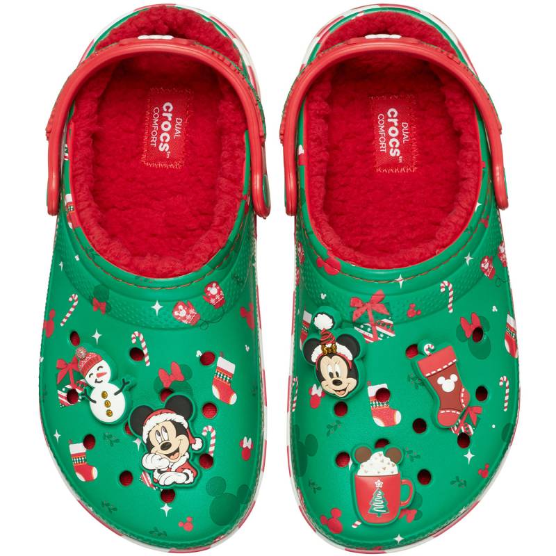 Crocs Zuecos Unisex Classic Lined Mickey Xmas U