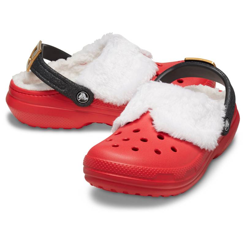 Crocs Zuecos Unisex Classic Lined Santa U