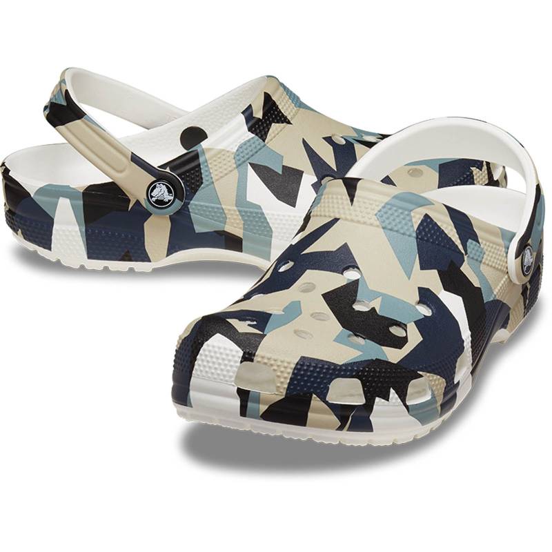 Crocs Zuecos Unisex Geo Camo U