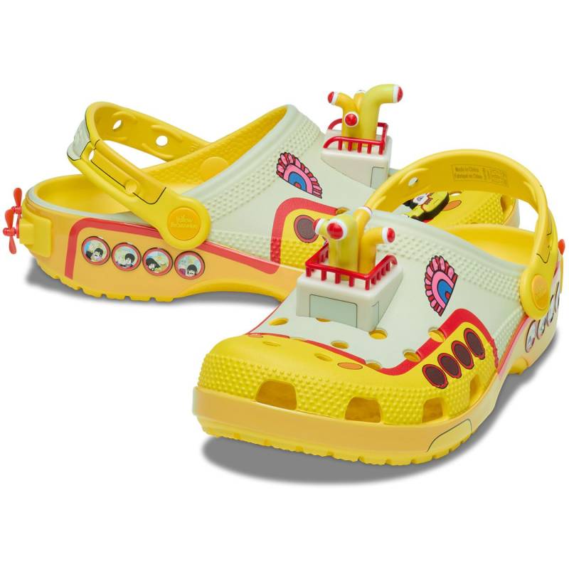Crocs Zuecos Beatles Yellow Submarine Classic Clog U