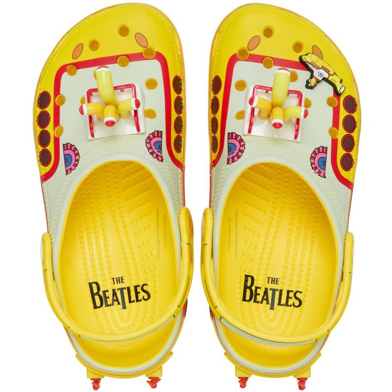 Crocs Zuecos Beatles Yellow Submarine Classic Clog U