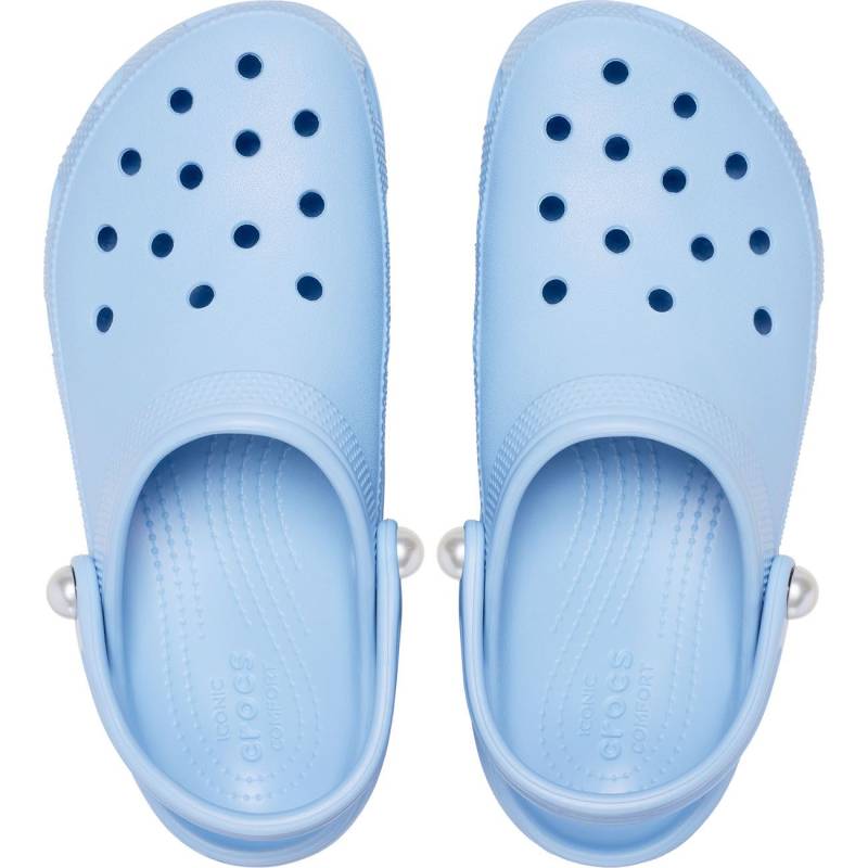 Crocs Zuecos De Mujer Con Plataforma Classic Pearl W