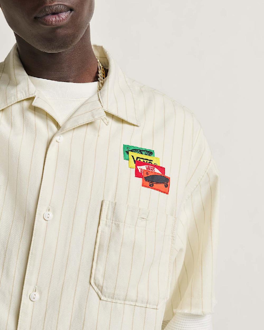 Vans Camisa De Manga Corta Premium En Blanco| Vans ES