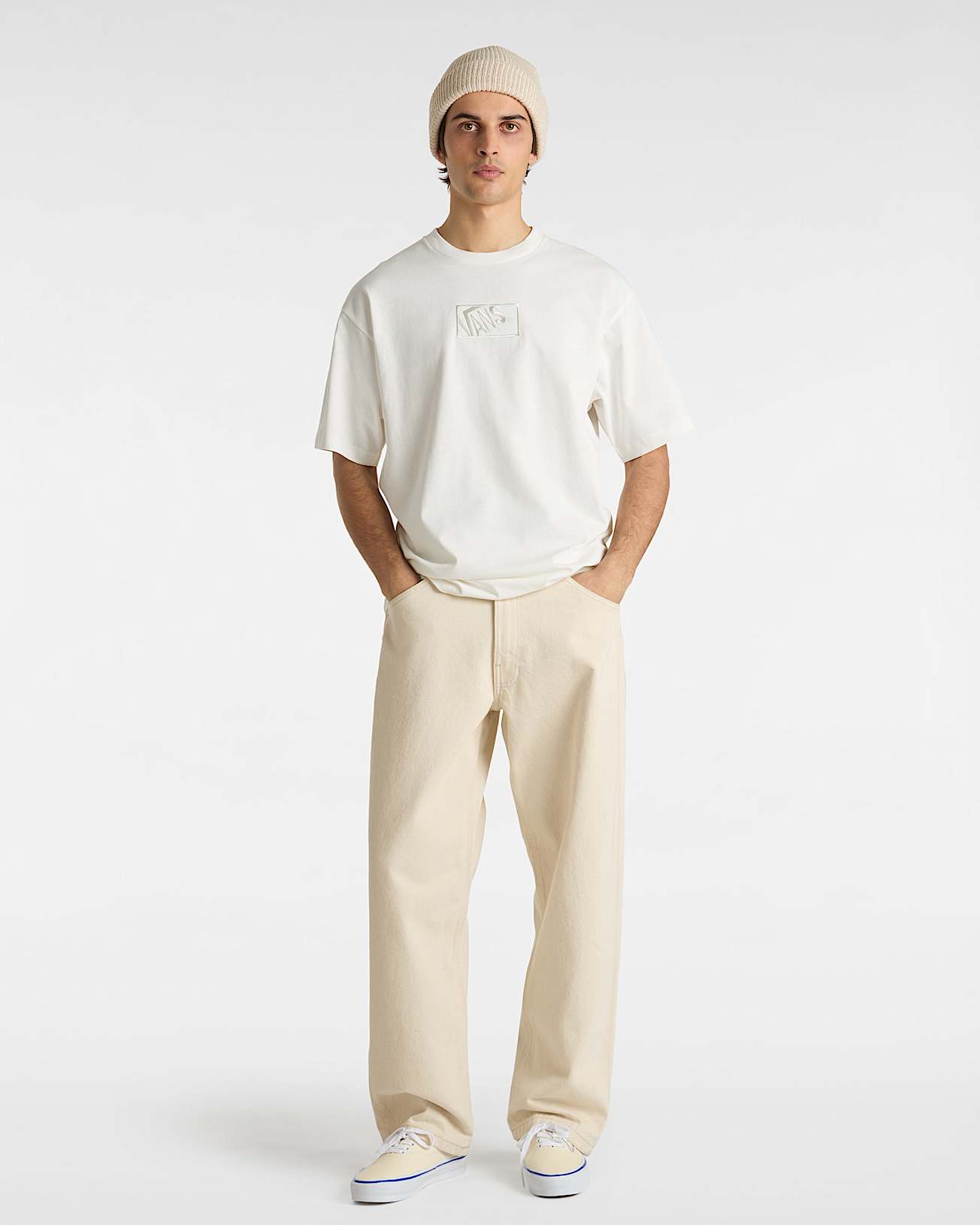 Vans Camiseta De Corte Holgado Blocked Box En Blanco| Vans ES