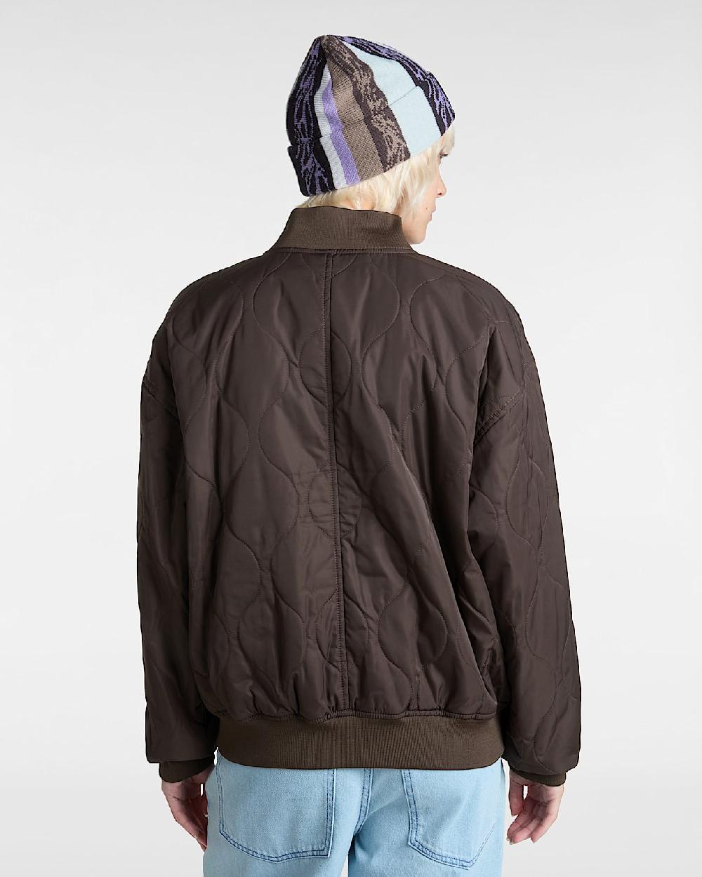 Vans Cazadora Bómber Acolchada Bennet En Marrón| Vans ES