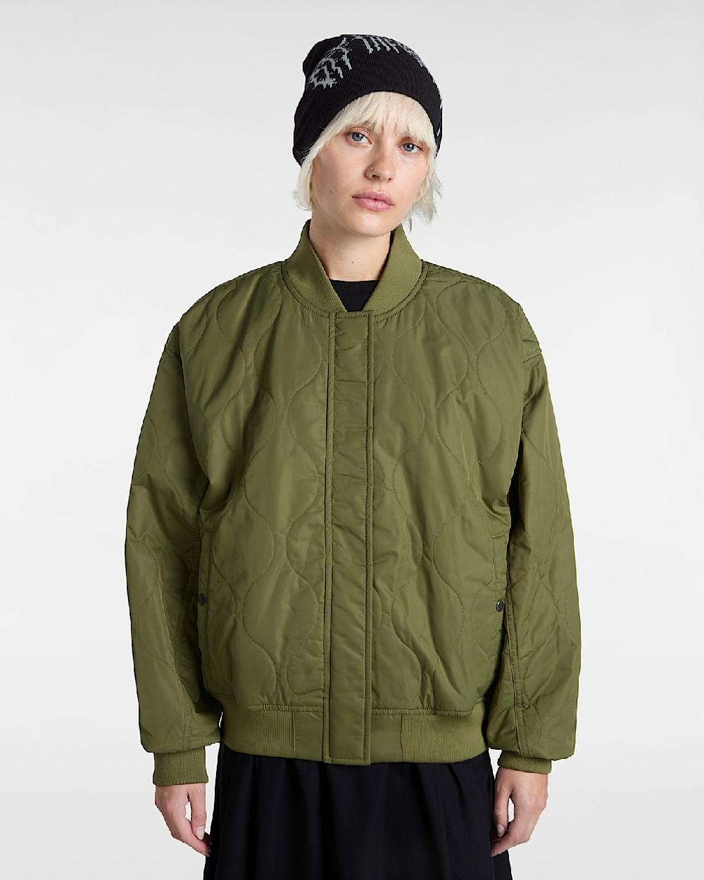 Vans Cazadora Bómber Acolchada Bennet En Verde| Vans ES