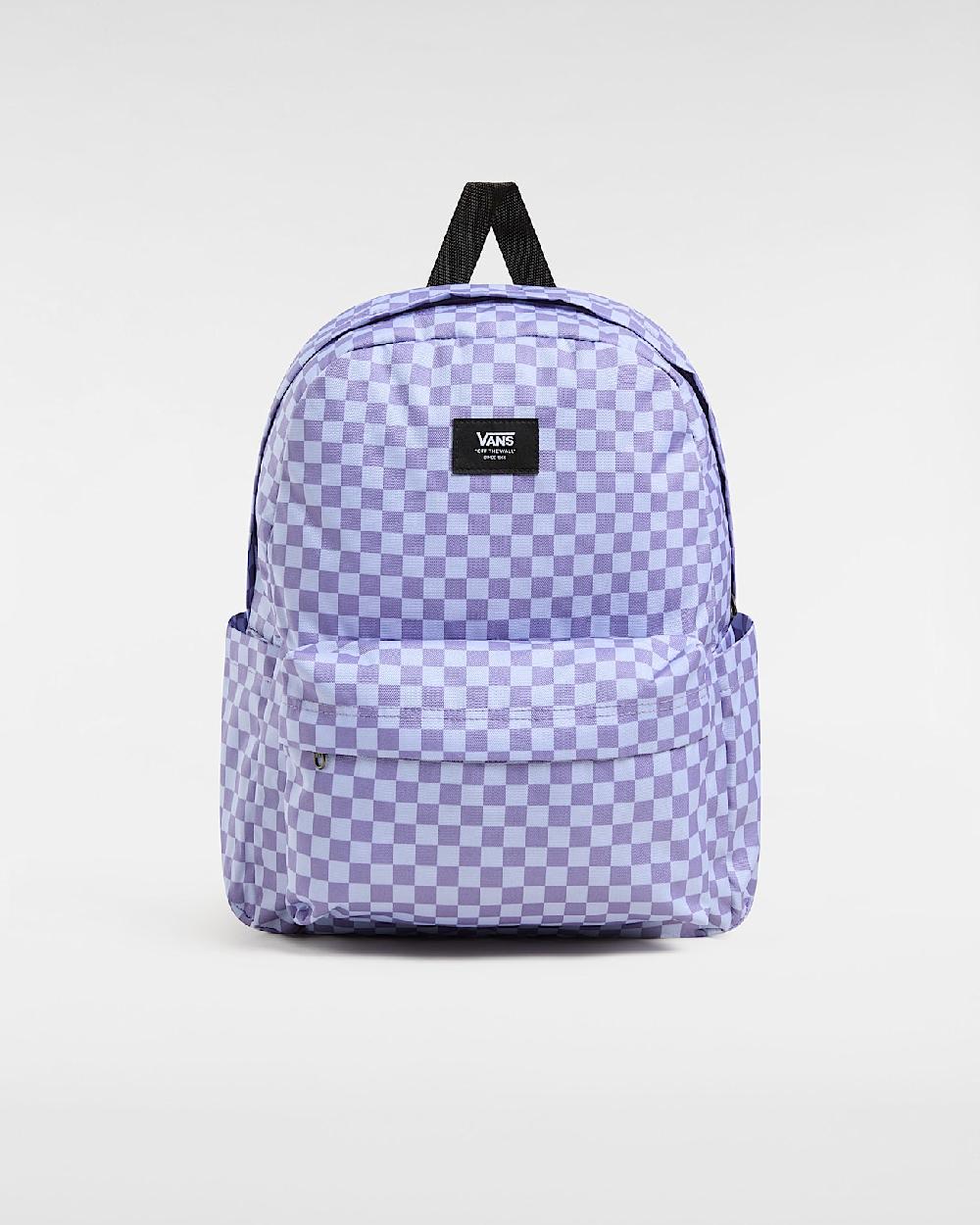 vans Mochila Old Skool Checkerboard en Púrpura| Vans ES