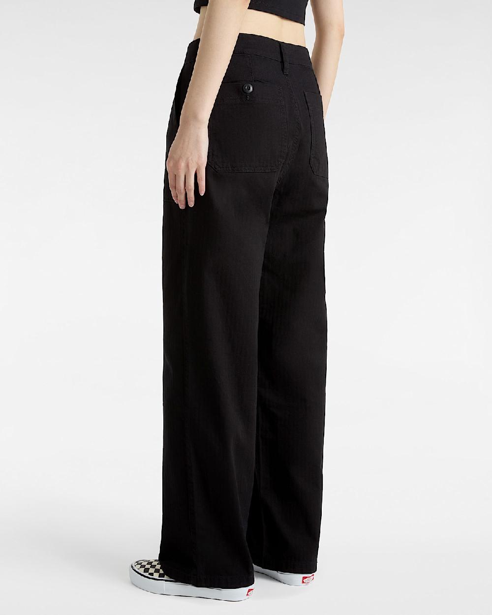 Vans Pantalones De Carpintero De Corte Holgado En Negro| Vans ES