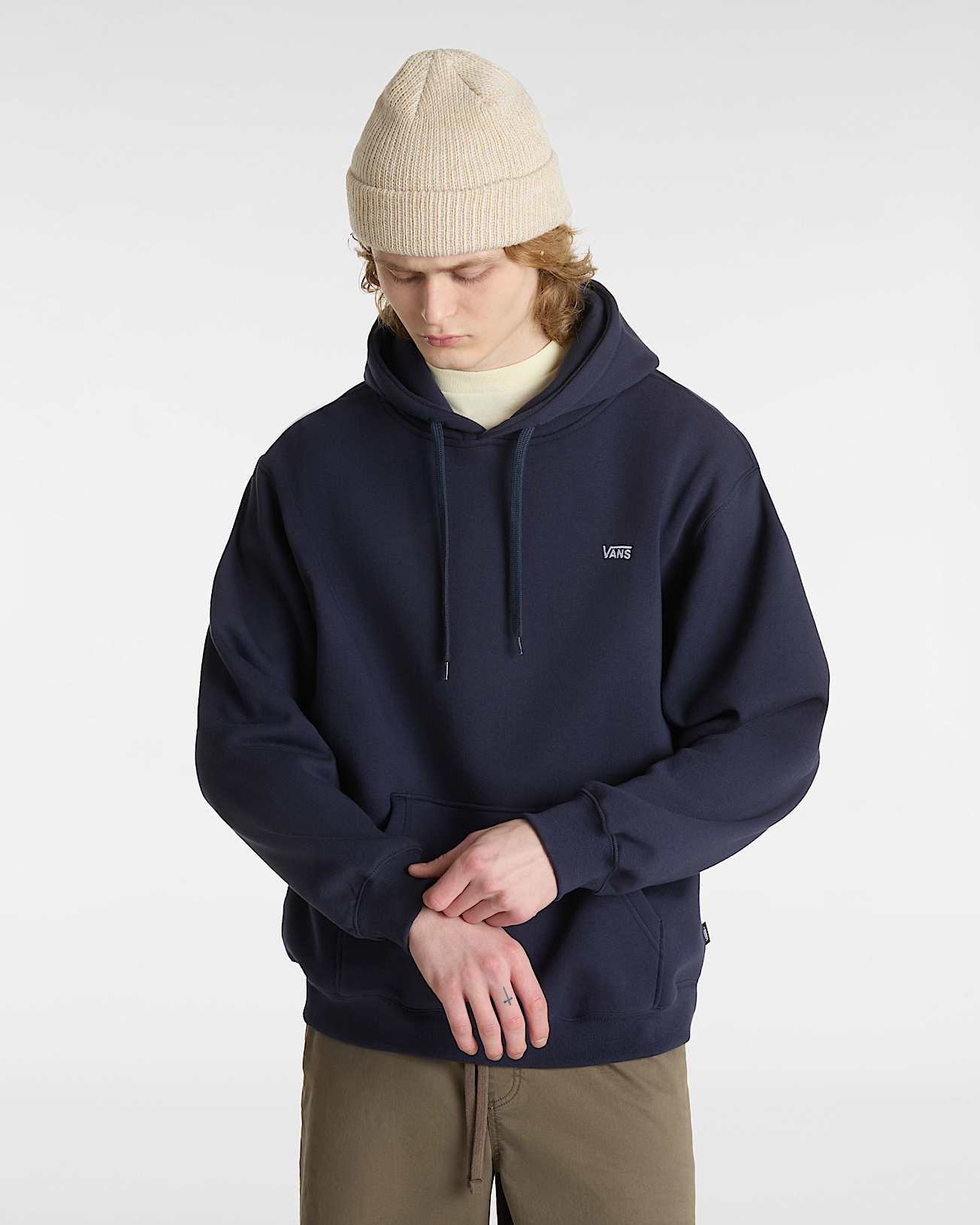 Vans Sudadera Con Capucha Left Chest Logo En Azul| Vans ES