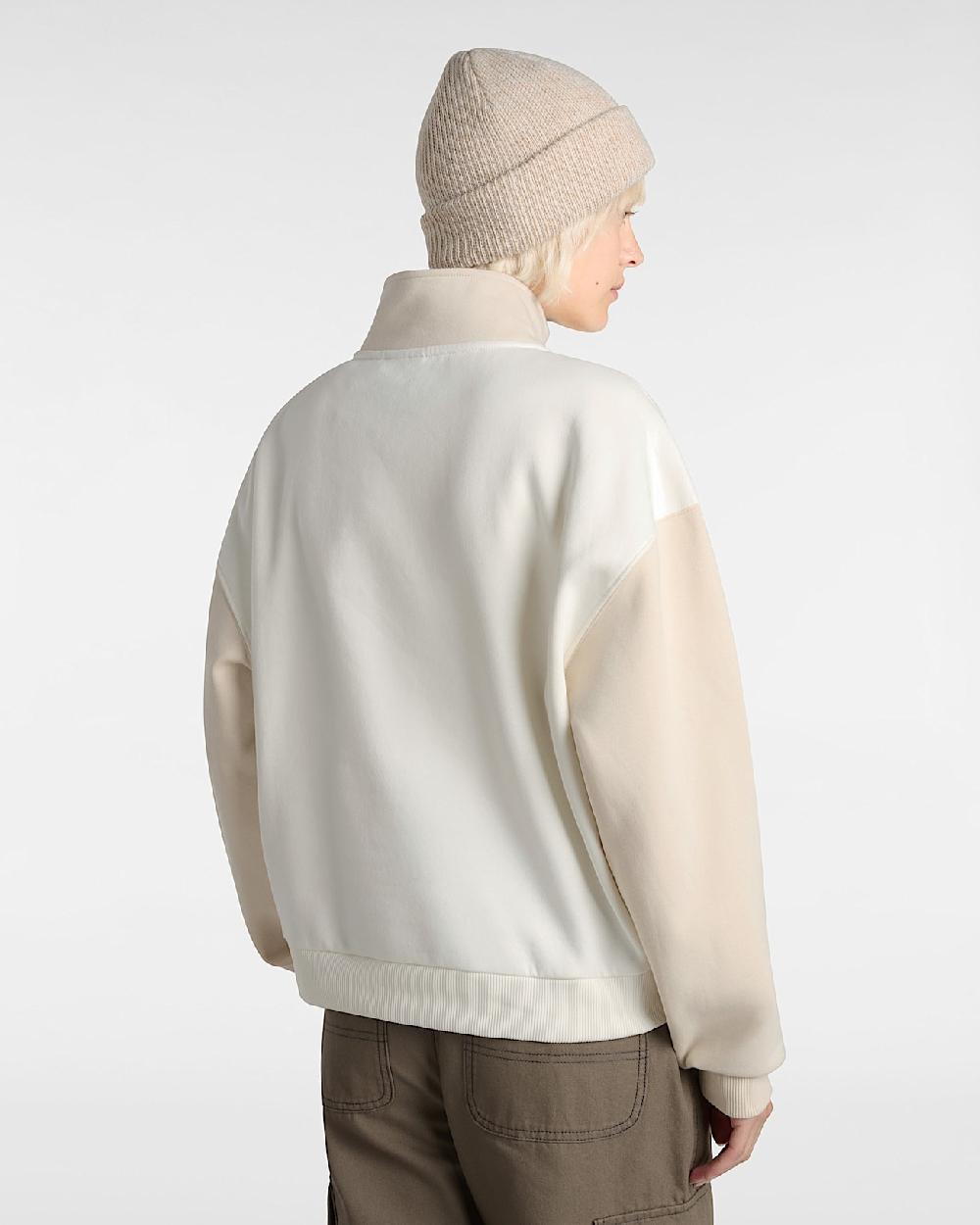 Vans Sudadera De Cuello Alto Colorblock En Beis| Vans ES