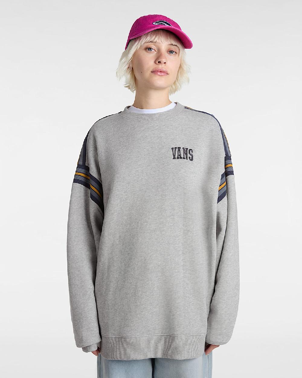 Vans Sudadera De Cuello Redondo Stadium En Gris| Vans ES