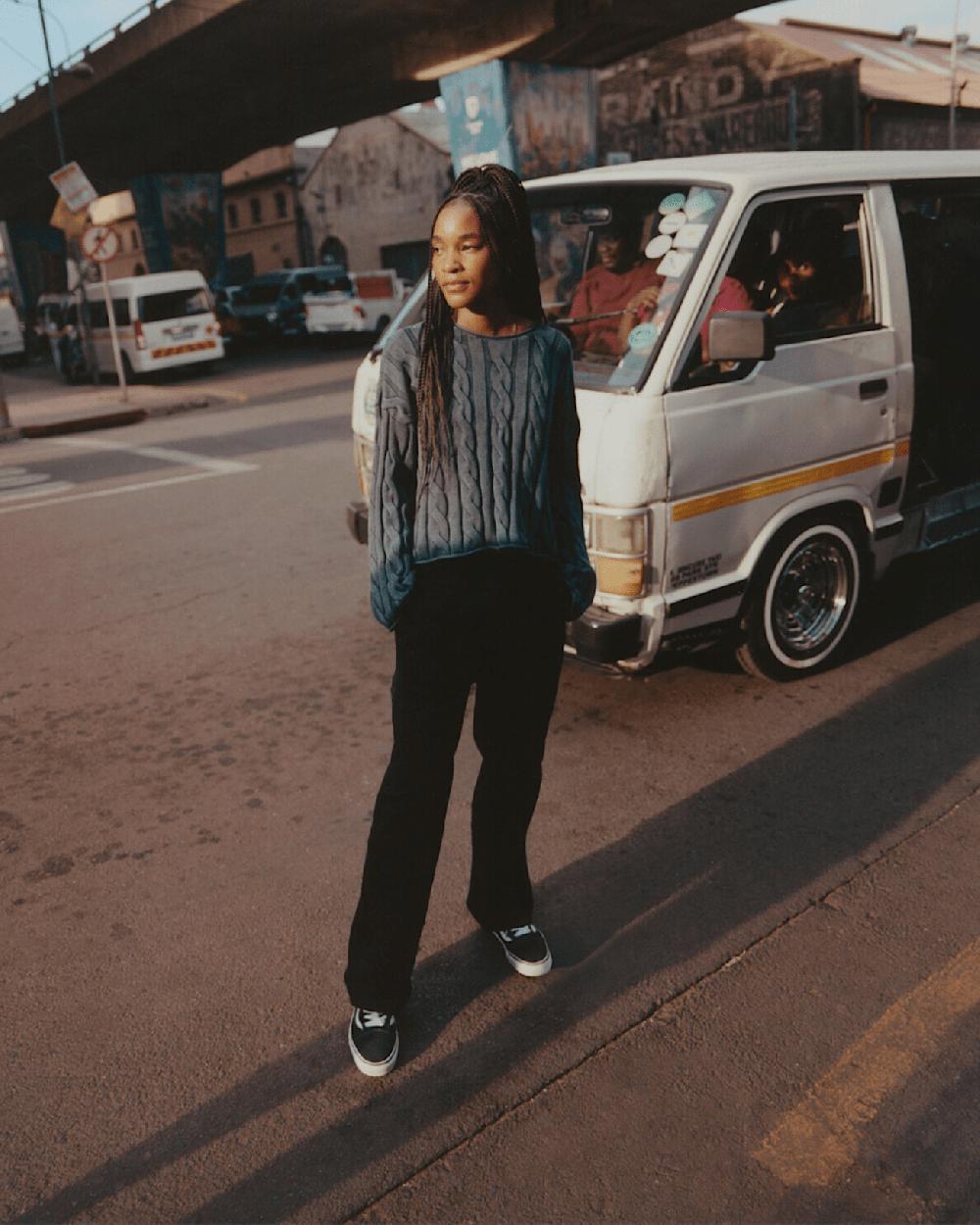 Vans Top Corto De Punto De Ochos Mila En Azul| Vans ES