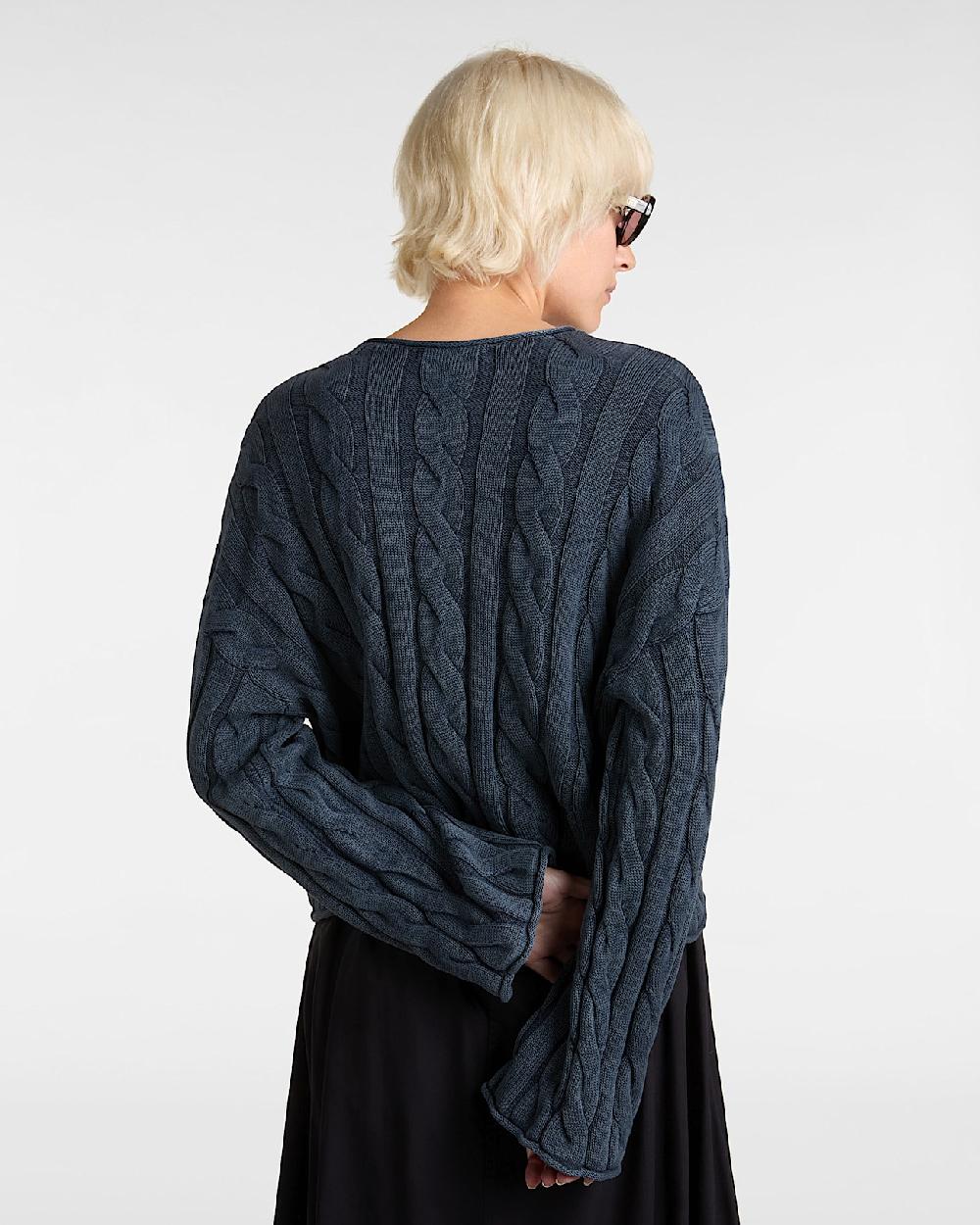 Vans Top Corto De Punto De Ochos Mila En Azul| Vans ES